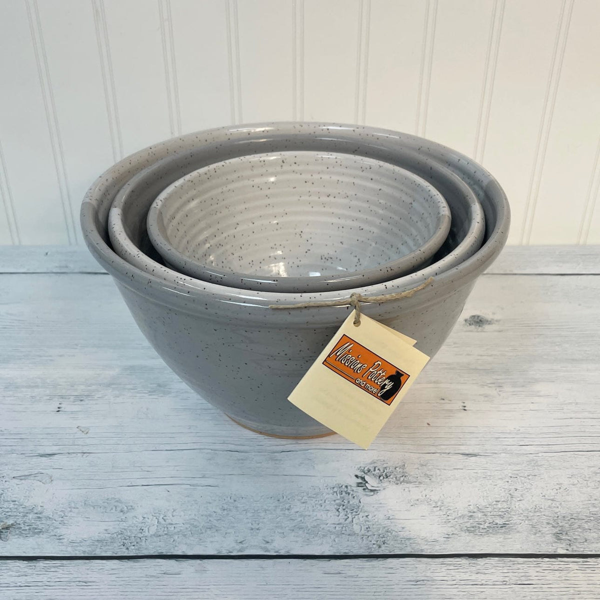 Missions Pottery Nesting Bowls Set of 3 - Pottery