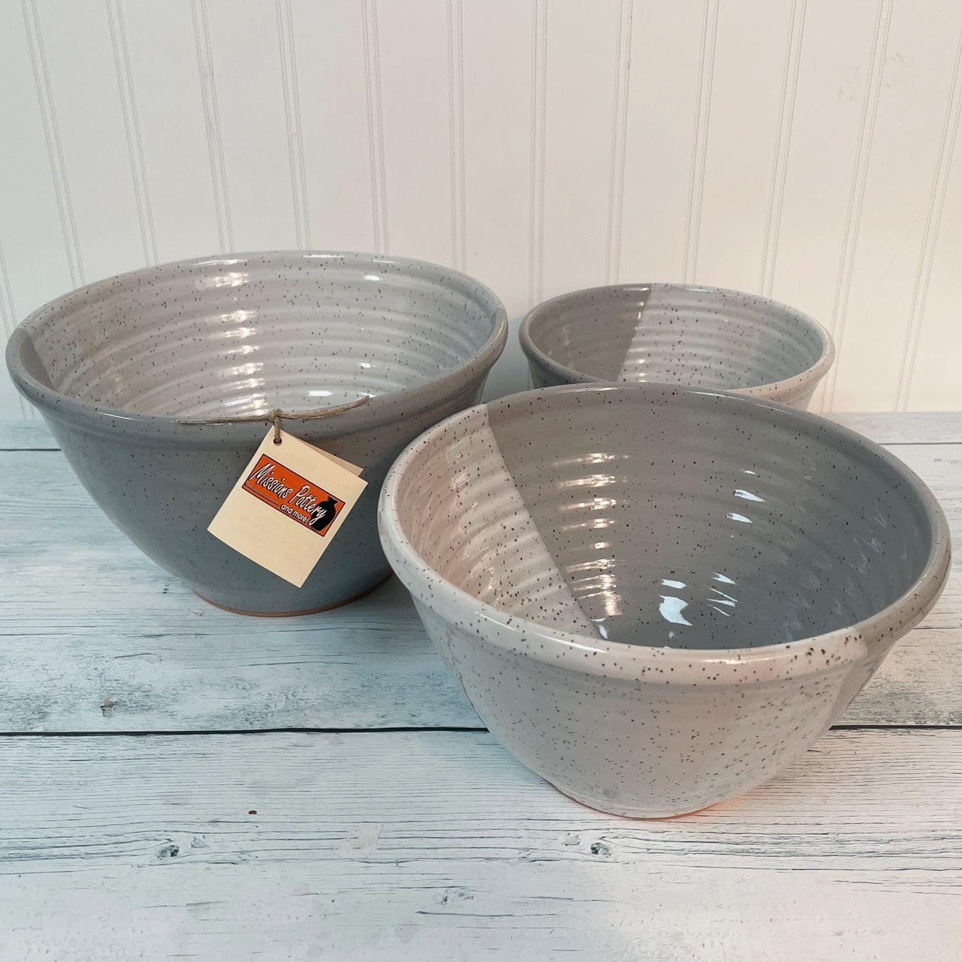 Missions Pottery Nesting Bowls Set of 3 - Pottery