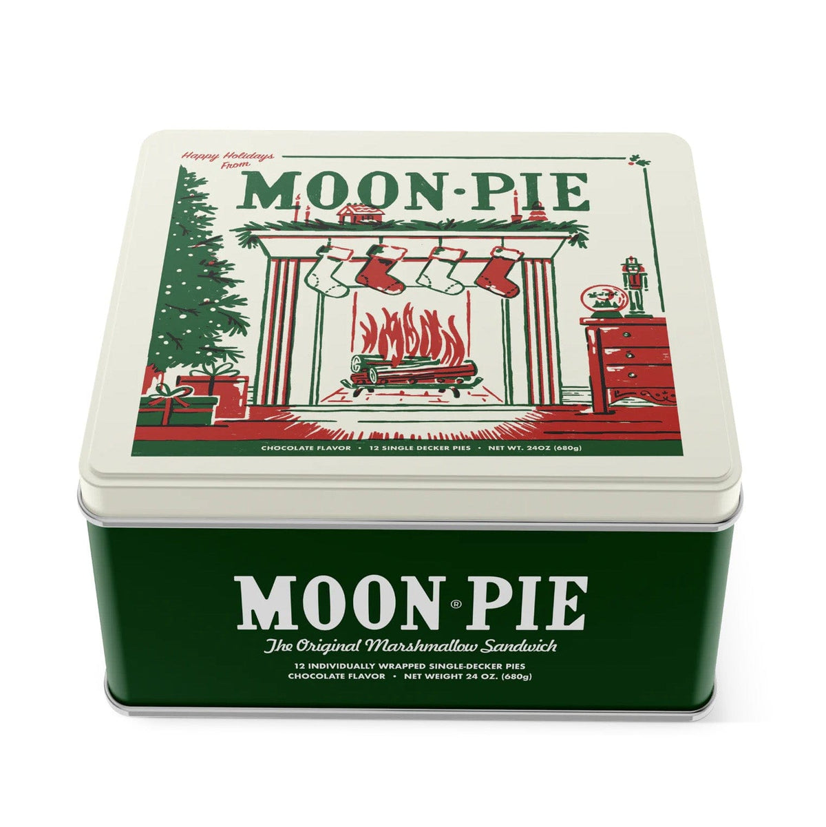 Moonpie Moon Pie Fireplace Tin
