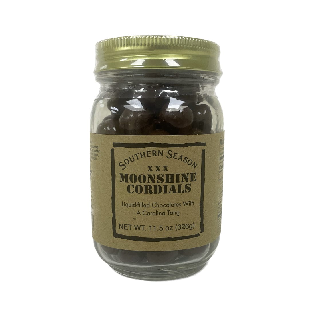 Southern Season Moonshine Cordials 5.4 oz Jar