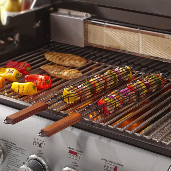 Mr. BBQ Mr. Bar-B-Q Nonstick Kabob Basket - Set of 2
