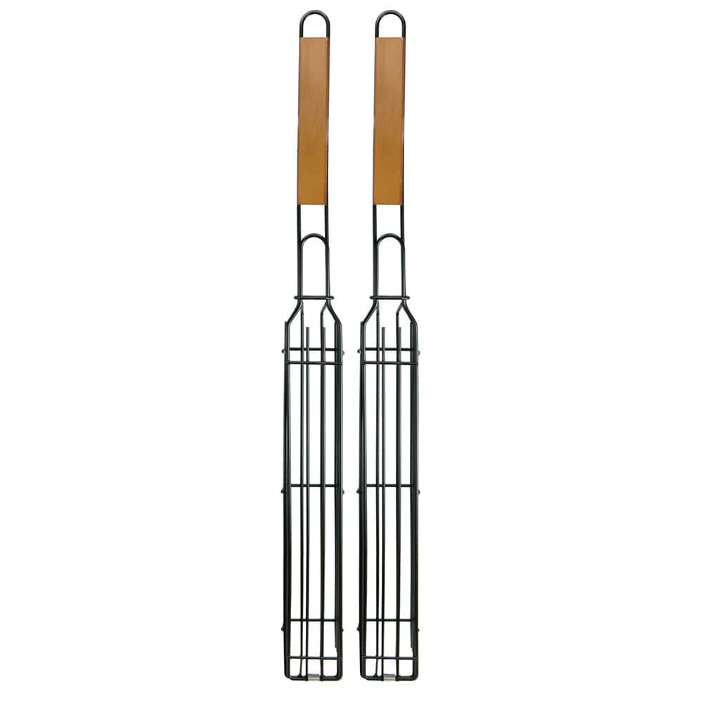 Mr. Bar-B-Q Nonstick Kabob Basket - Set of 2 - BBQ Tool