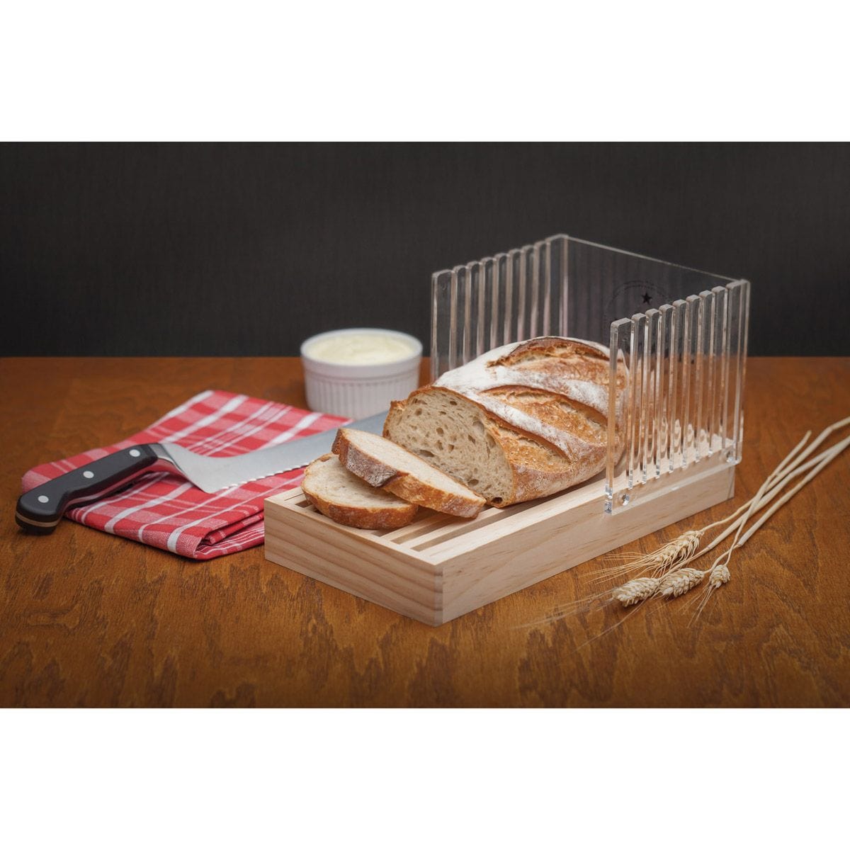 Southern Season Mrs. Anderson's Baking Bread Slicing Guide
