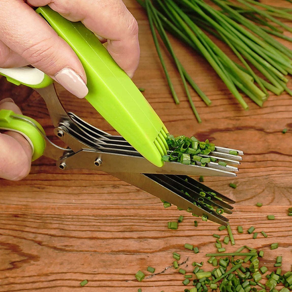 Multi-Blade Herb Scissors - Fruit & Vegetable Tool