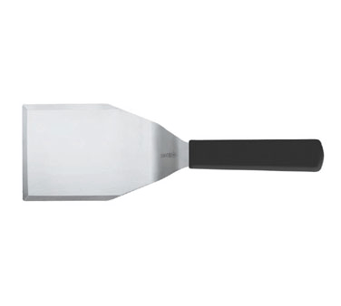 Mundial Mundial Stainless Steel 5" x 4" Turner with Black Handle