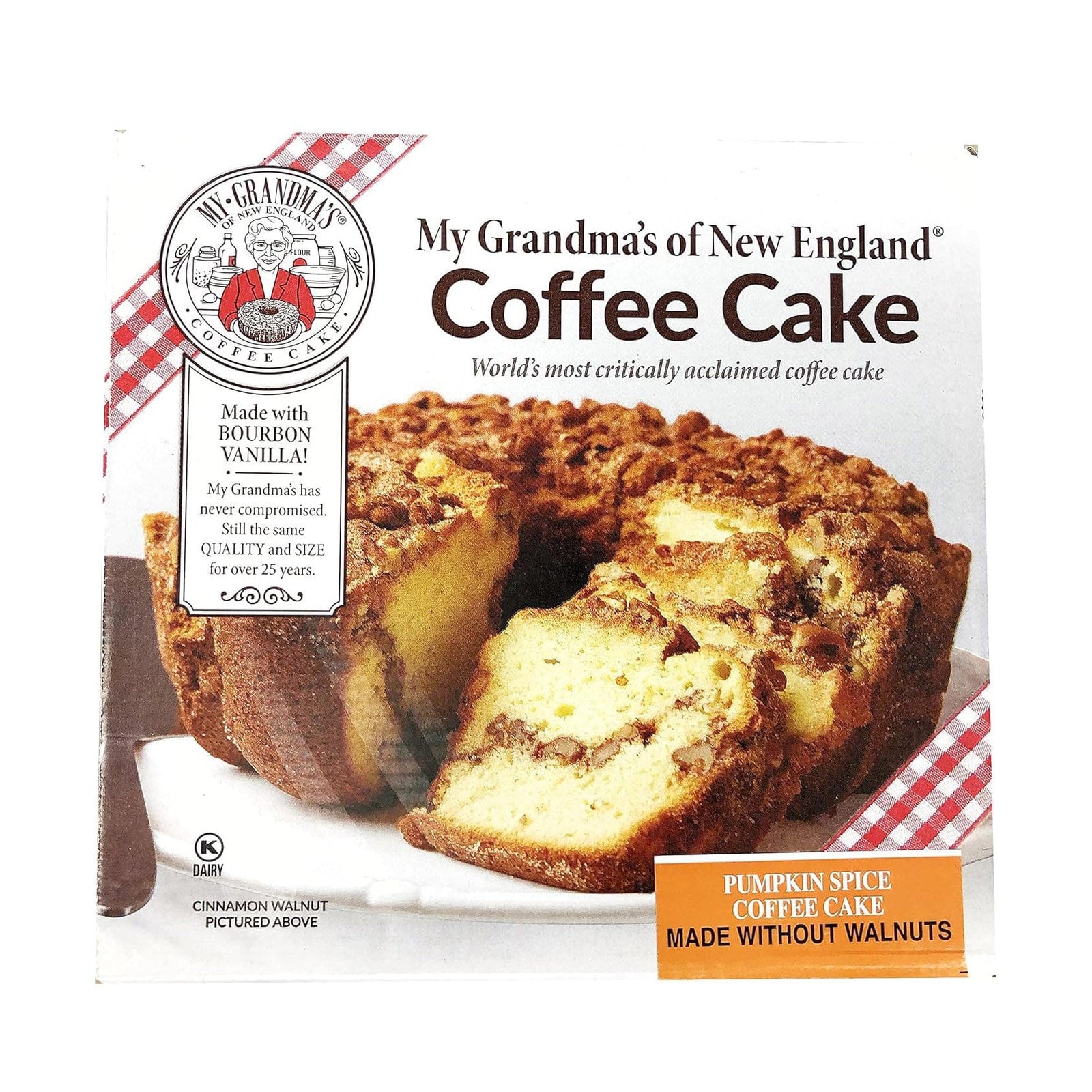 My Grandma's of New England My Grandma's Coffee Cake - Pumpkin Spice