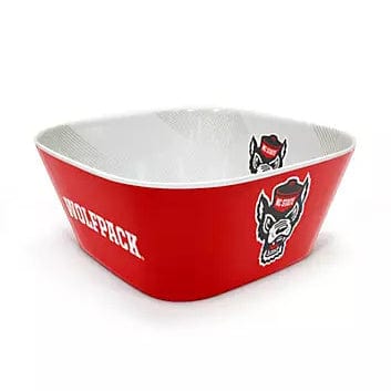 You the Fan NC State Wolfpack Large Party Bowl