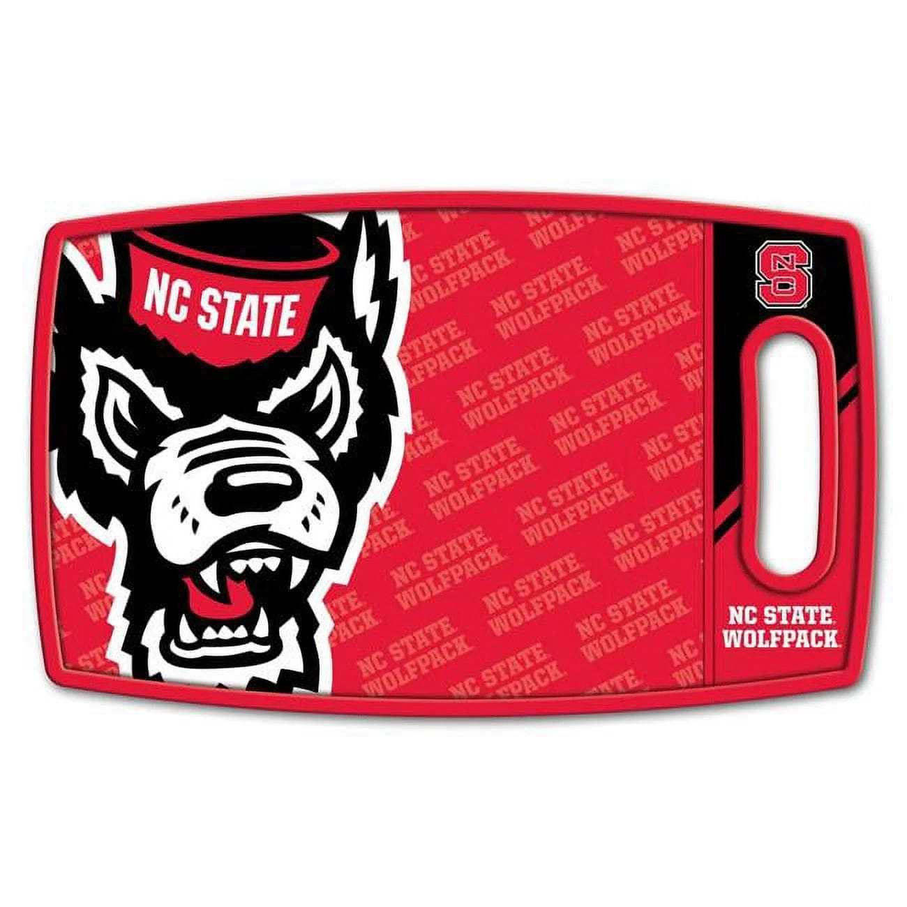 You the Fan NC State Wolfpack Logo Series Cutting Board