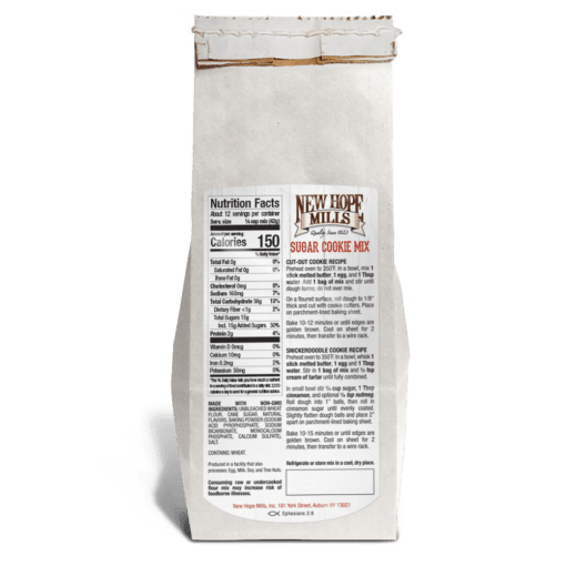 New Hope Mills Sugar Cookie Mix 17 oz - Flour, Baking Mixes & Oats