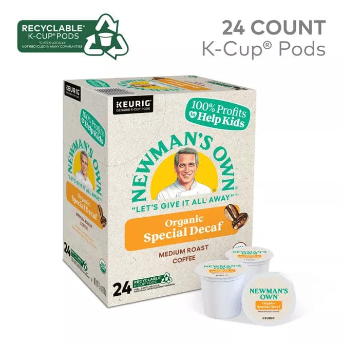 Keurig Newman's Own Organics Special Blend Decaf K-Cup Coffee