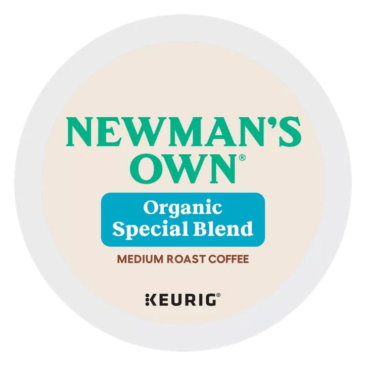 Newman's Own Organics Special Blend K-Cup Coffee - 24 Count Box - Keurig K-Cups