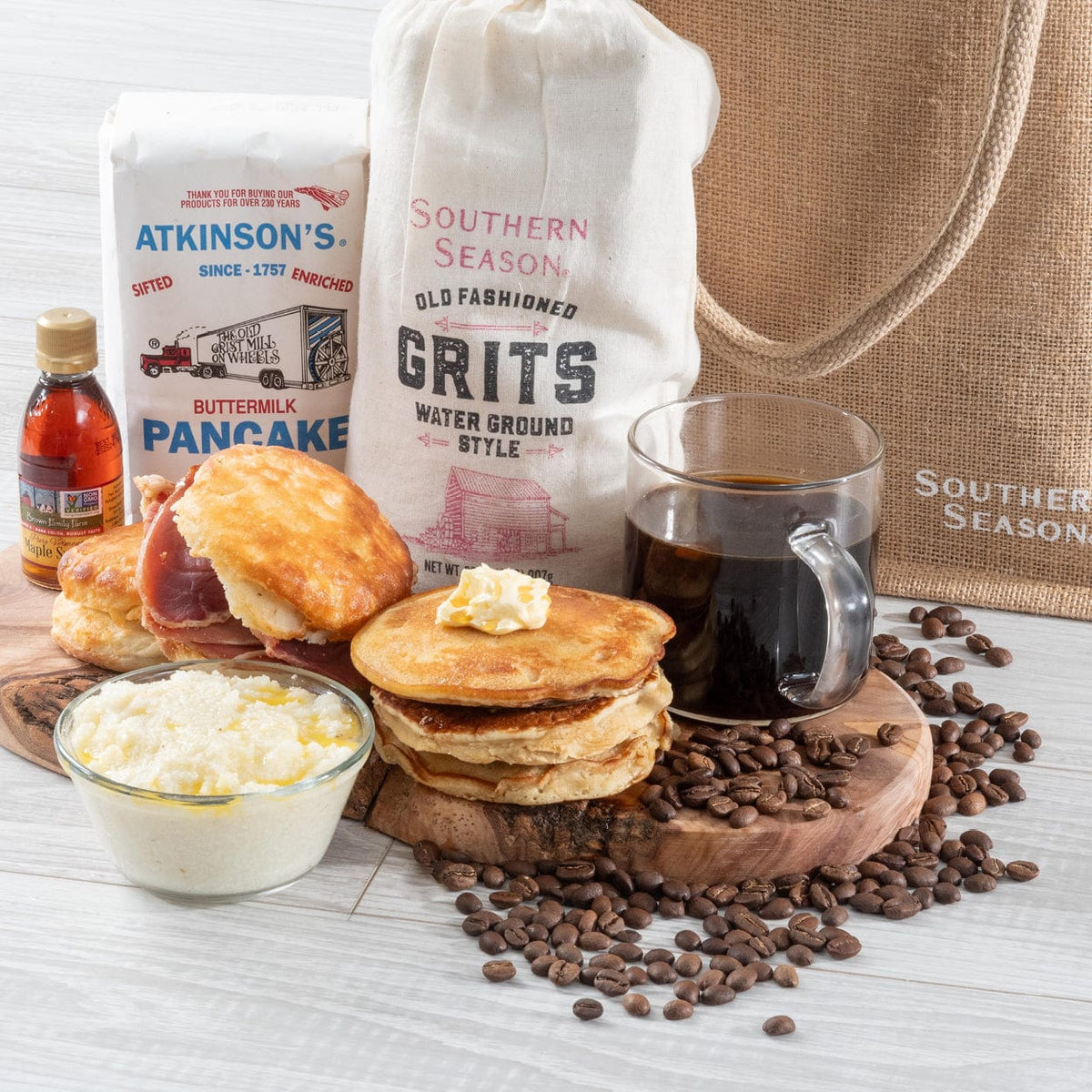 North Carolina Breakfast Tote - Gift Basket