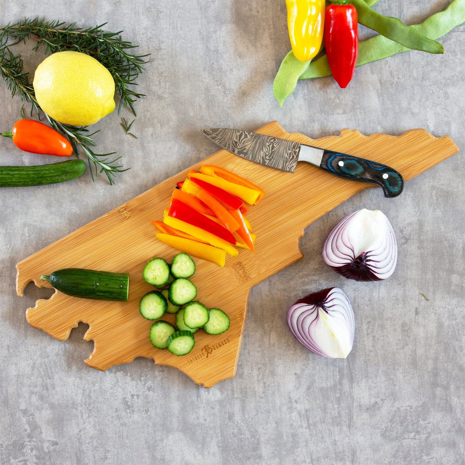 North Carolina Cutting & Serving Board - North Carolina Gifts
