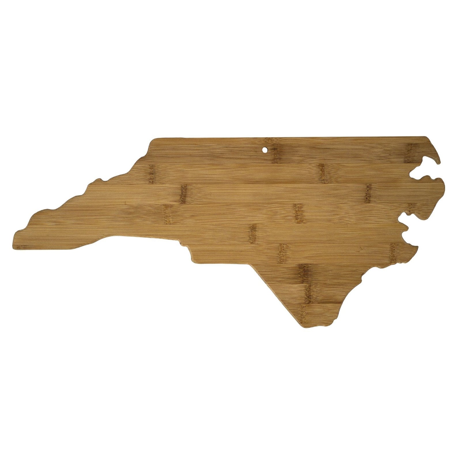Totally Bamboo North Carolina State Shaped Bamboo Serving & Cutting Board