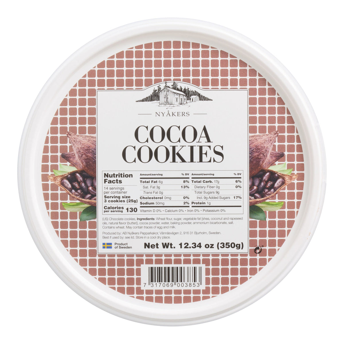 Nyåkers Cocoa Cookie Tub - Cookies