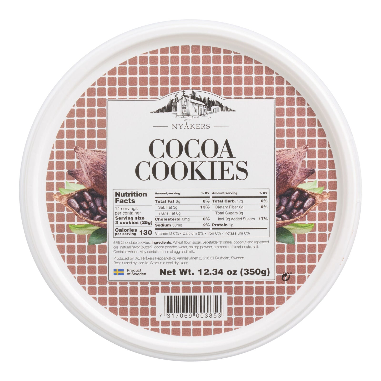 Nyåkers Cocoa Cookie Tub - Cookies