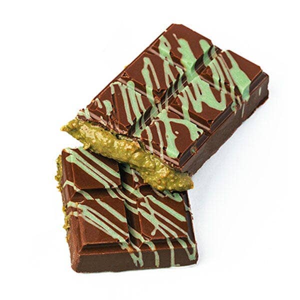 Oasis Treasures – Pistachio Dubai Chocolate Bar - Chocolate