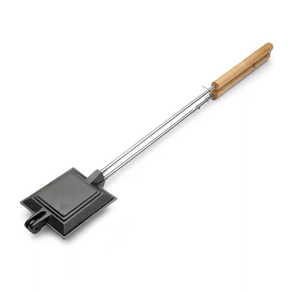 Old Mountain Square Single Sandwich Iron - BBQ Tools