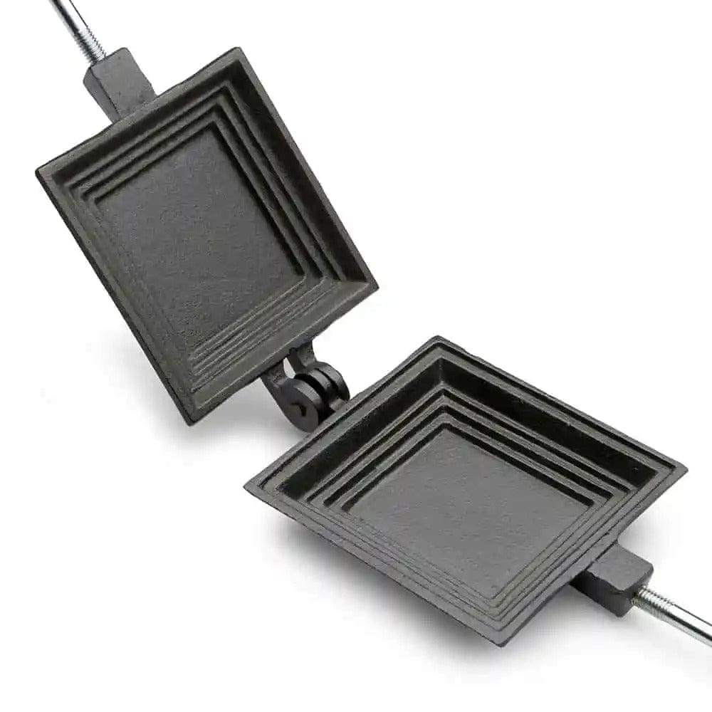 Old Mountain Square Single Sandwich Iron - BBQ Tools