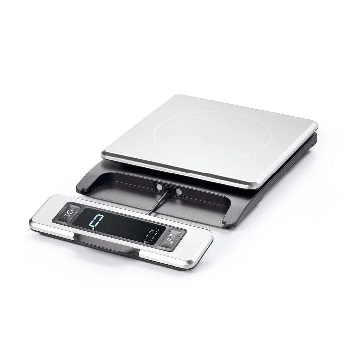 OXO 11 lb Stainless Steel Food Scale with Pull out Display - Measuring