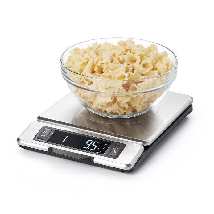 OXO 11 lb Stainless Steel Food Scale with Pull out Display - Measuring