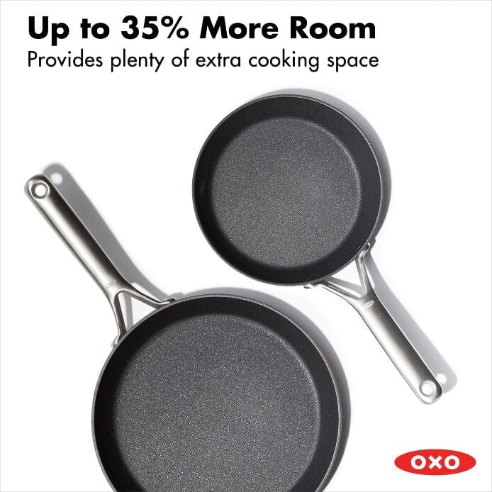 OXO OXO Ceramic Professional Non-Stick 2-Piece Frypan Set, 8-Inch and 10-Inch