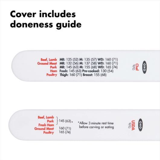 OXO Chef's Precision Instant Read Thermometer - Thermometer & Timers