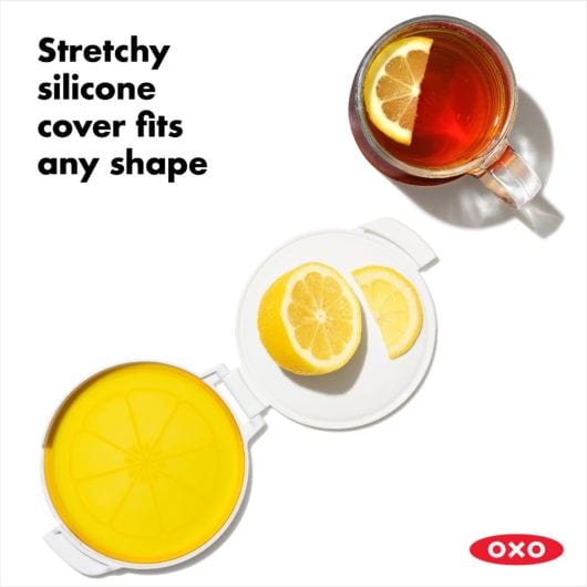OXO Cut & Keep Silicone Lemon Saver - Food Storage