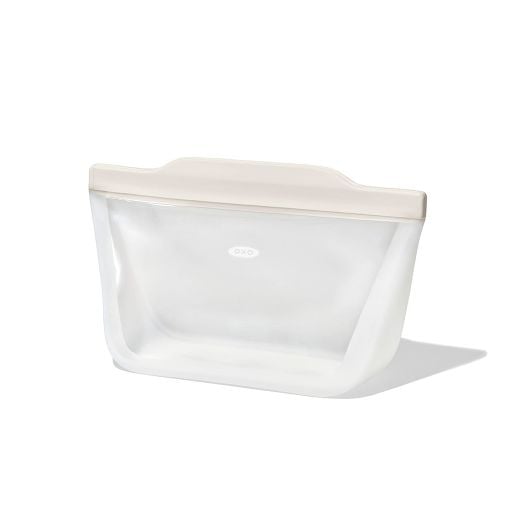 OXO Good Grips 32 oz Reusable Silicone Stand-Up Bag - Plastic Storage