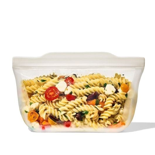 OXO Good Grips 32 oz Reusable Silicone Stand-Up Bag - Plastic Storage