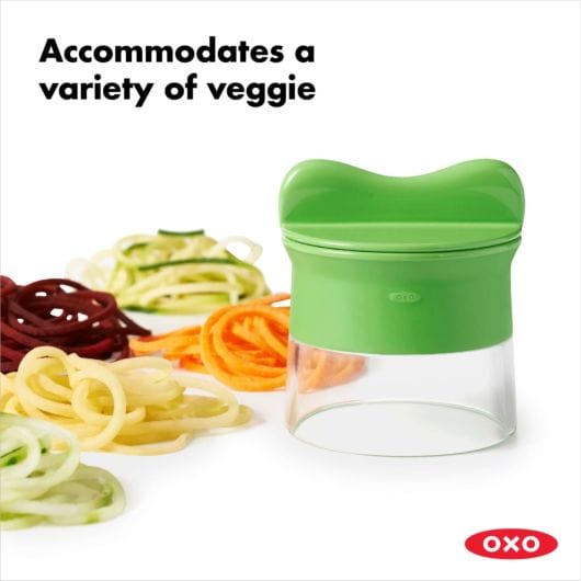 OXO Hand-Held Spiralizer - Fruit & Vegetable Tool