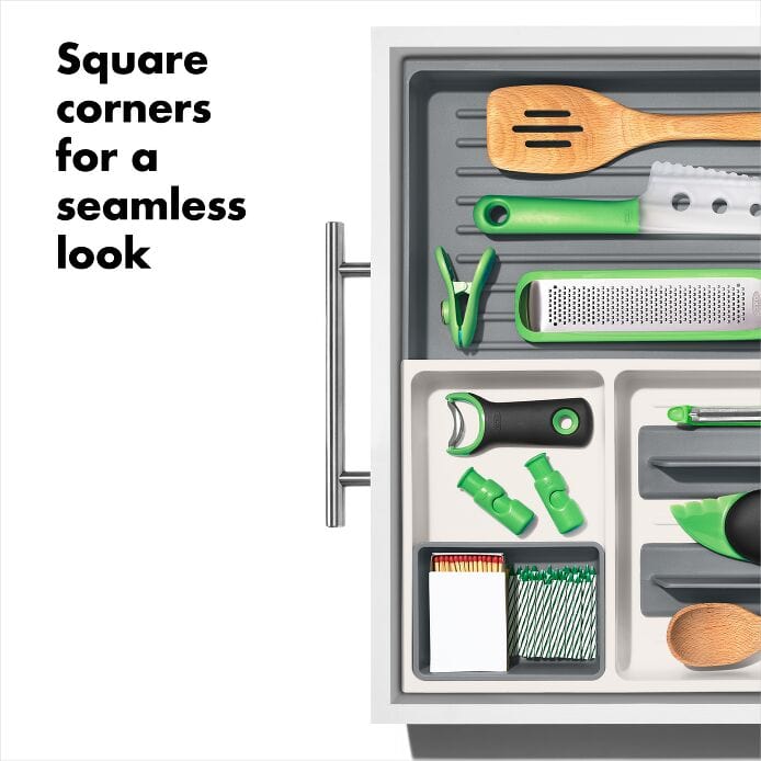 OXO Large Expandable Kitchen Tool Drawer Organizer - Cabinet Organization