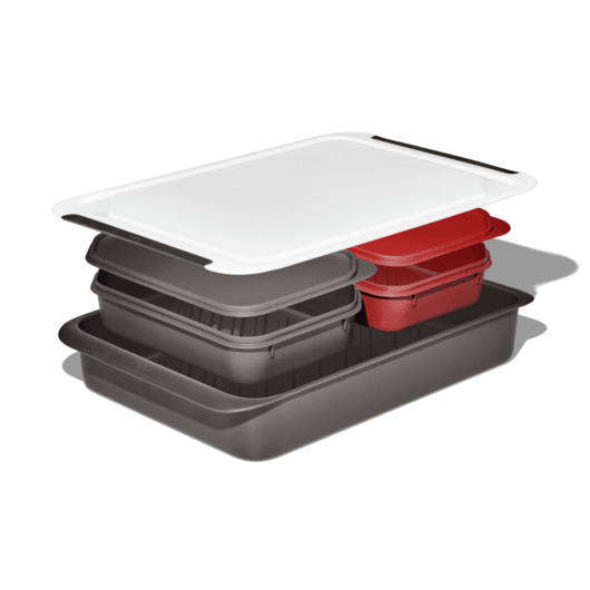 OXO Outdoor Grilling Prep & Carry System - BBQ Tool