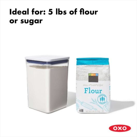OXO POP Container - Big Square Medium (4.4 Qt.) - Storage Container