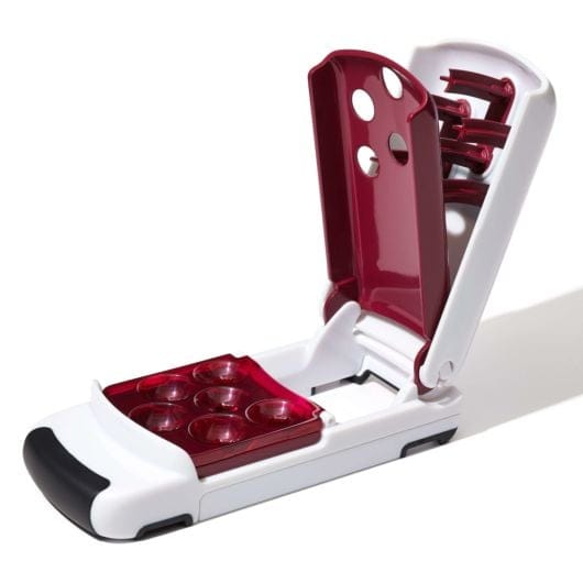 OXO Quick-Release Multi Cherry Pitter - Fruit &amp; Vegetable Tool