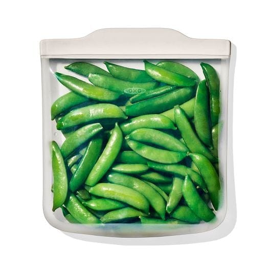 OXO Silicone Reusable Bag - 4 Piece Starter Set - Plastic Storage