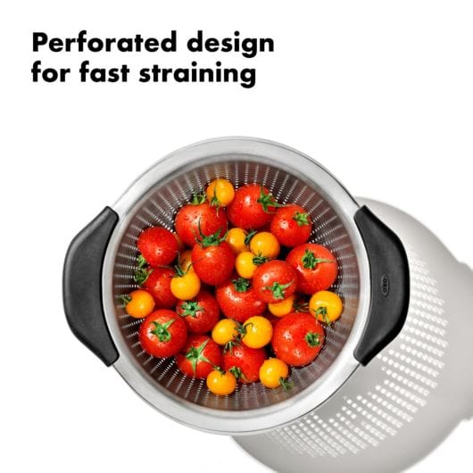 OXO Stainless Steel 3 qt. Colander - Strainer