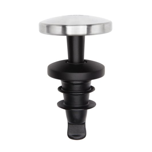 OXO Steel 2-Piece Spillproof Wine Stopper - Wine Accessories