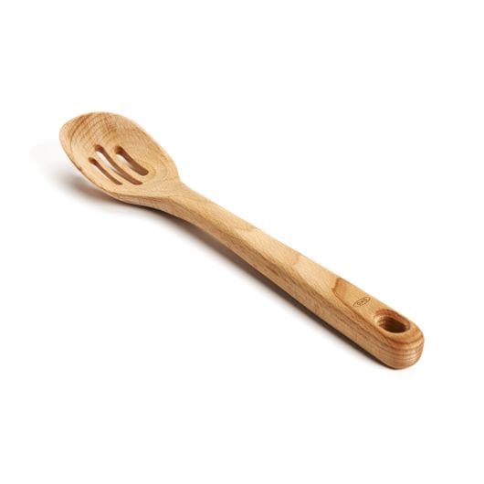 OXO Wooden Slotted Spoon - Mixing Spoon
