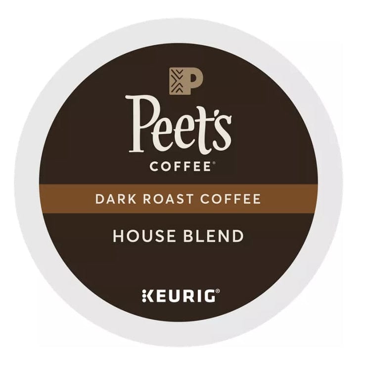 Keurig Peet's Coffee House Blend K-Cup Coffee - 22 Count Box