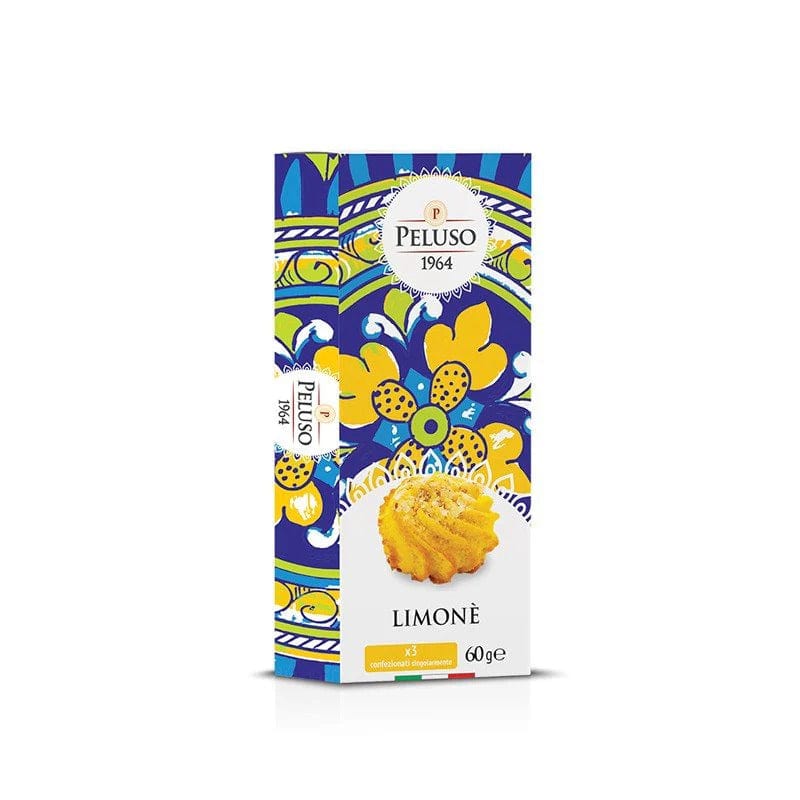 Italian Brands Peluso Lemon Almond Biscotti 2.21 oz