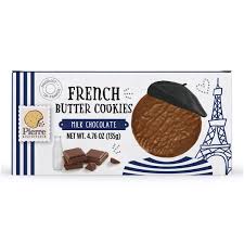 Chicago Imports Pierre Biscuiterie Butter Cookies Coated In Milk Chocolate