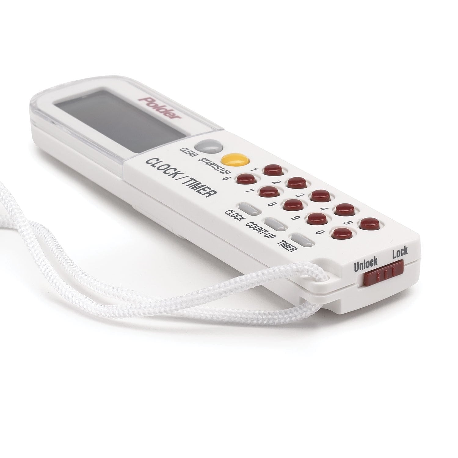 Polder 3-in-1 Timer, Clock, & Stopwatch - Thermometer & Timers