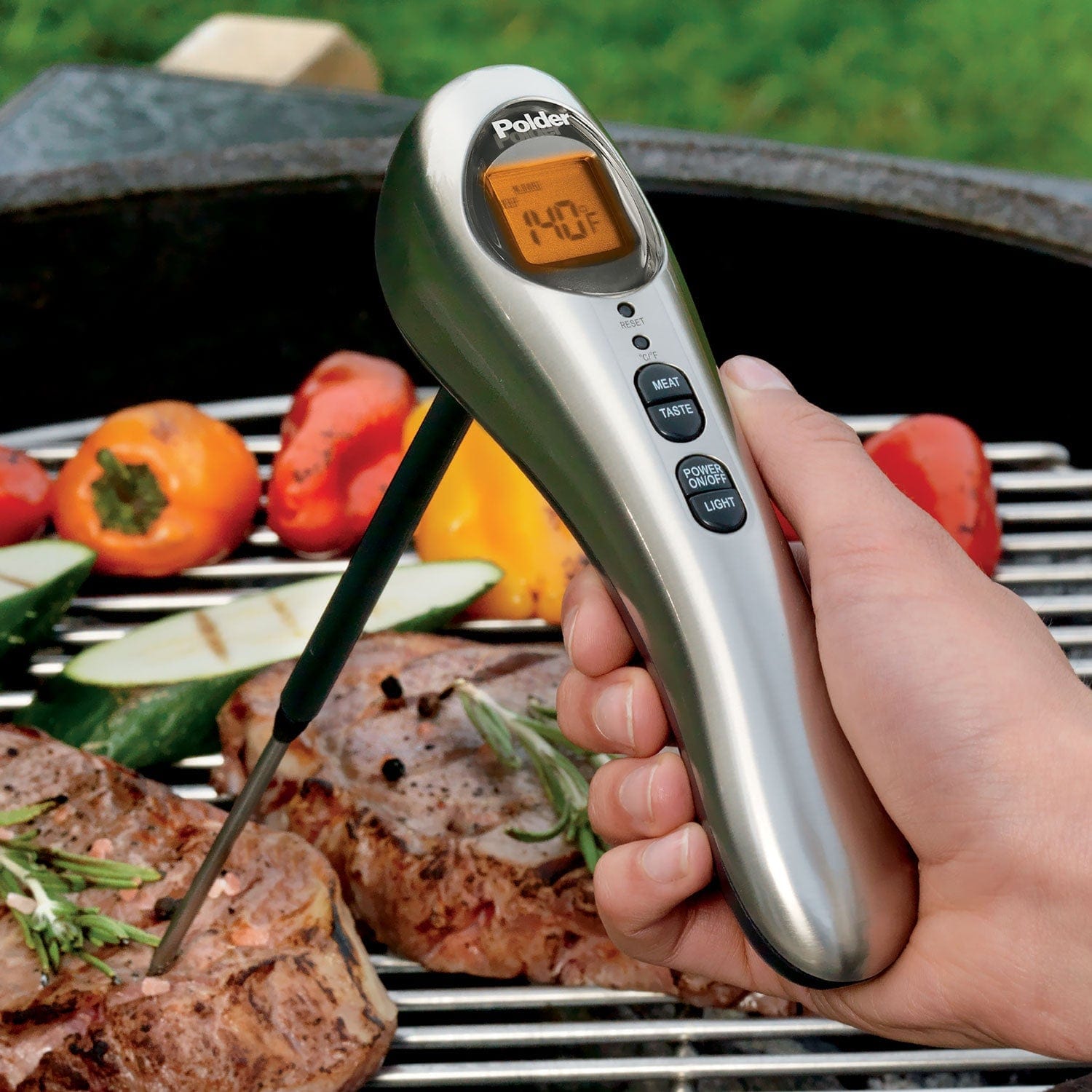 Polder Safe-Serve Instant Read Thermometer - Thermometer & Timers