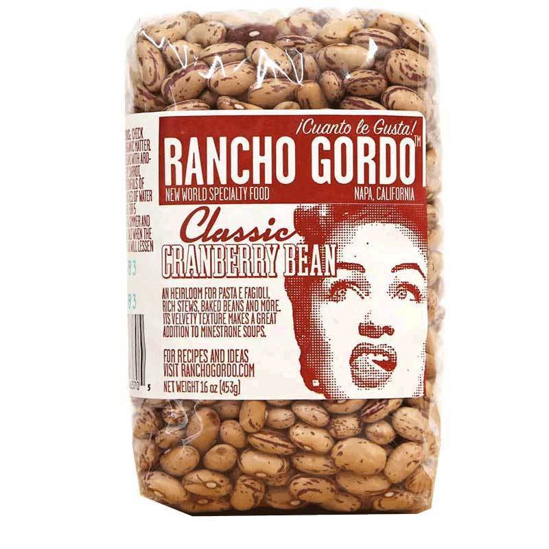 Rancho Gordo Rancho Gordo Cranberry Beans 1 lb