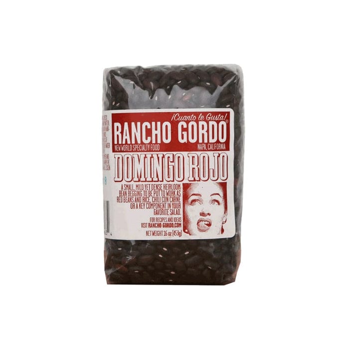 Rancho Gordo Domingo Rojo Beans 1 lb - Beans