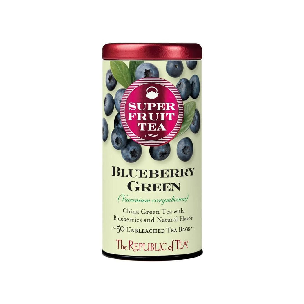 Republic of Tea Blueberry Green SuperFruit Tea Bags - Tea