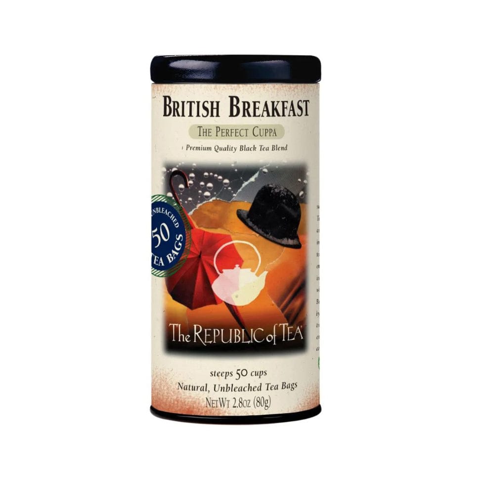 Republic of Tea British Breakfast Black Tea Bags - Tea