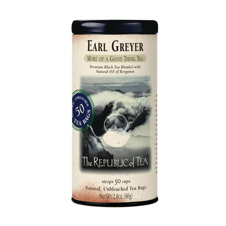 Republic of Tea Earl Greyer Black Tea Bags - Tea