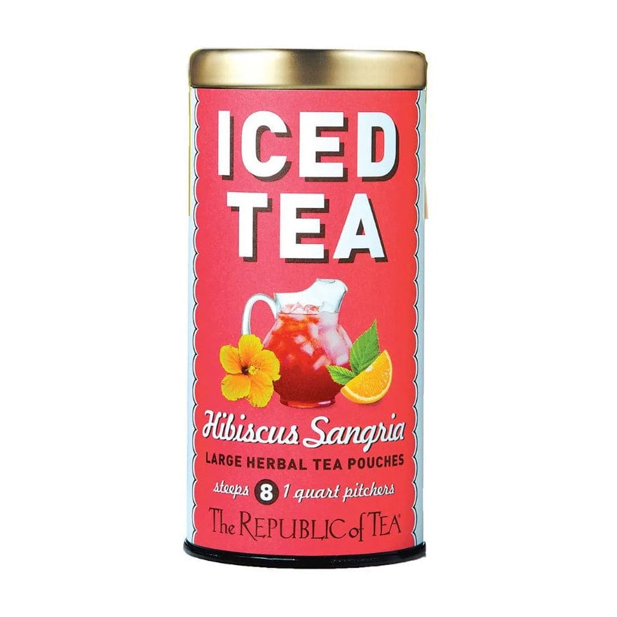 Republic of Tea Hibiscus Sangria Large Iced Tea Pouches - Tea